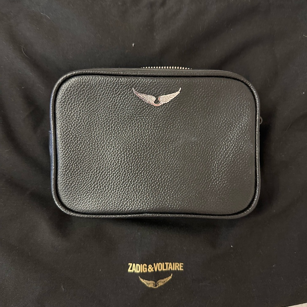 Zadig & Voltaire Black Leather Mini Crossbody bag - Picture 2 of 2